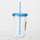CARTOON PUPPY ACRYL DRINKBEKER (Rechts)