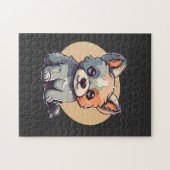 CARTOON PUPPY LEGPUZZEL (Horizontaal)