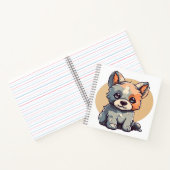 CARTOON PUPPY NOTITIEBOEK (Binnen)