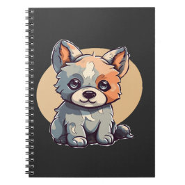 CARTOON PUPPY NOTITIEBOEK