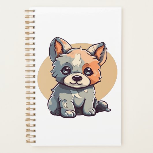 CARTOON PUPPY PLANNER (Voorkant)