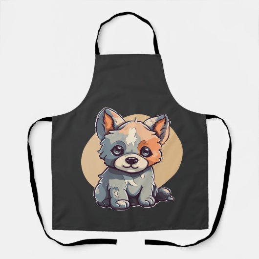 CARTOON PUPPY SCHORT (Voorkant)