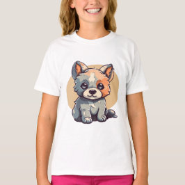 CARTOON PUPPY T-SHIRT
