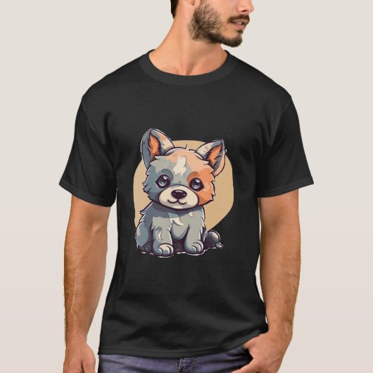 CARTOON PUPPY T-SHIRT (Voorkant)