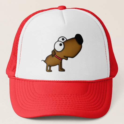Cartoon Puppy Trucker Pet (Voorkant)