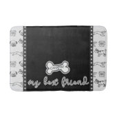 Cartoon Pups Pet Medium Bath Mat (Voorkant)