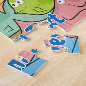 Cartoon puzzel (Zijkant)