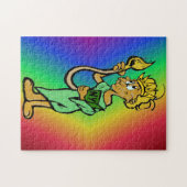 Cartoon Puzzle: New York Lion Legpuzzel (Horizontaal)