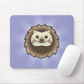 Cartoon Pygmy Hedegel Muismat (Met muis)