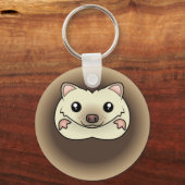 Cartoon Pygmy Hedegel Sleutelhanger (Voorkant)