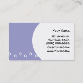 Cartoon Pygmy Hedegel Visitekaartje (Achterkant)