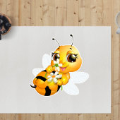 Cartoon Queen Bee Sticker