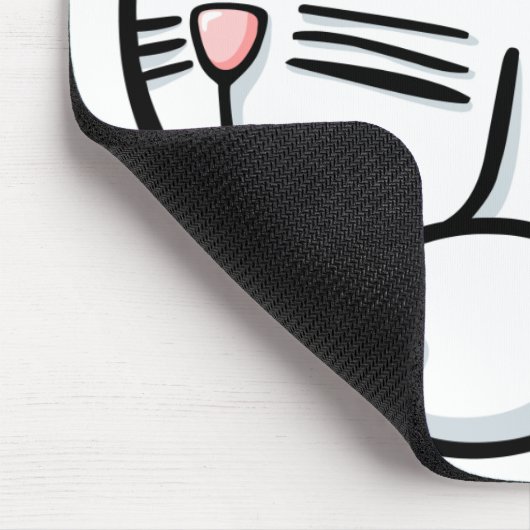 Cartoon Rabbit Muismat (Hoek)