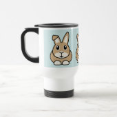 Cartoon Rabbit Travel Mug Reisbeker (Links)