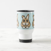 Cartoon Rabbit Travel Mug Reisbeker (Center)