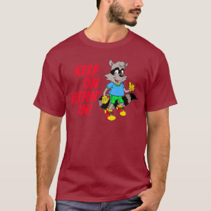 Cartoon Raccoon T-shirt