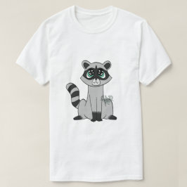 Cartoon Raccoon T-Shirt