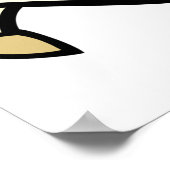 Cartoon Ram Sheep Poster (Hoek)