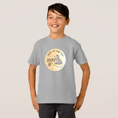 Cartoon Rat Chinees nieuwjaar 2020 Kinder T-shirt (Voorkant volledig)