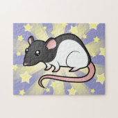 Cartoon Rat Legpuzzel (Horizontaal)