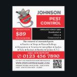 Cartoon rat Logo - ongediertebestrijding Advertere Flyer<br><div class="desc">Cartoon Rat Logo - ongediertebestrijding Adverteren Flyer door The Visitekaartje Store.</div>