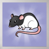Cartoon Rat Poster (Voorkant)