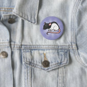 Cartoon Rat Ronde Button 5,7 Cm (In situ)