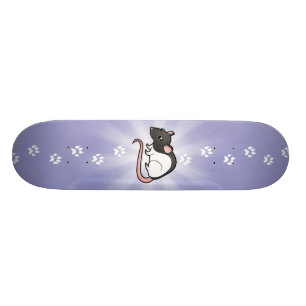 Cartoon Rat Skateboard