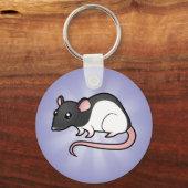 Cartoon Rat Sleutelhanger (Voorkant)