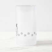 Cartoon Rat Terrier/Speelgoed Fox Terrier Matglas Bierpul (Center)