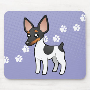 Cartoon Rat Terrier/Speelgoed Fox Terrier Muismat