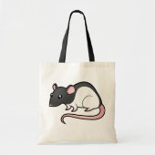 Cartoon Rat Tote Bag (Voorkant)