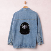 Cartoon Raven - Glimlachen Denim Jacket (Hangar)