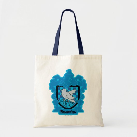 Cartoon Ravenclaw Crest Tote Bag (Voorkant)