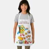 Cartoon Recipe Book Schort (Insitu)