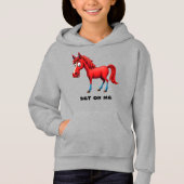 Cartoon Red Horse (Voorkant)
