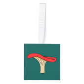 Cartoon Red Mushroom Decoratie (Voorkant)