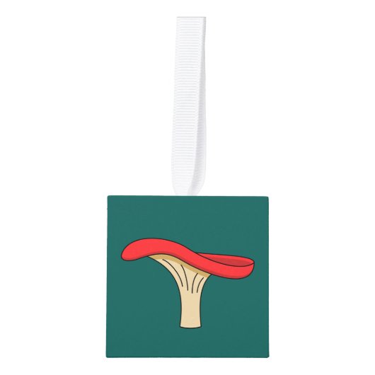 Cartoon Red Mushroom Decoratie (Voorkant)