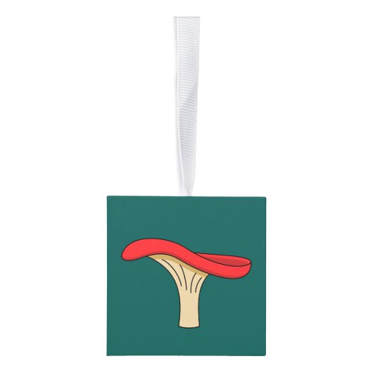 Cartoon Red Mushroom Decoratie (Rechts)