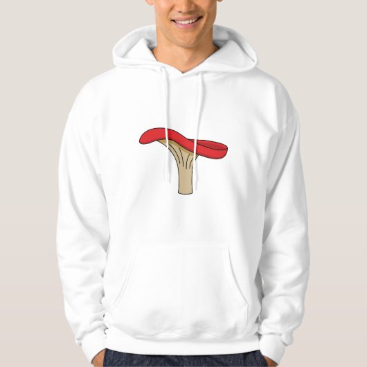 Cartoon Red Mushroom Hoodie (Voorkant)