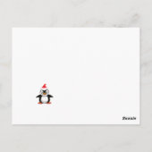 cartoon rendier of karibou. Vrolijk kerstfeest Briefkaart (Achterkant)