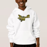 Cartoon retro bomber