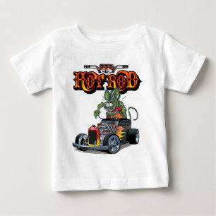 Cartoon retro hete stang