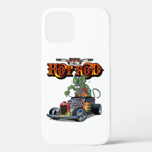 Cartoon retro hete stang Case-Mate iPhone case