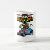 Cartoon retro hete stang koffiemok (Center)