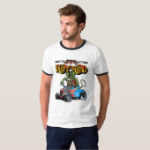 Cartoon retro hete stang t-shirt (Voorkant volledig)