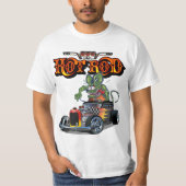 Cartoon retro hete stang t-shirt (Voorkant)