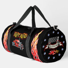 Cartoon retro hot rod plunjezak
