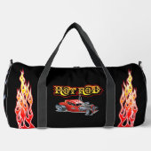 Cartoon retro hot rod plunjezak (Voorkant)