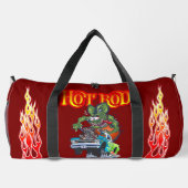 Cartoon retro Hot Rod Plunjezak (Achterkant)